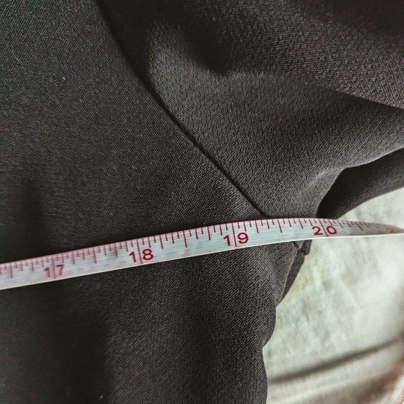 Preloved Rinascimento Black Italian Dress with Gold Shoulder Embellishments - L - Picture 14 of 16